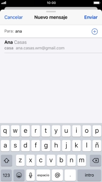 Pulsa el contacto deseado.