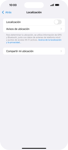 Pulsa el indicador junto a 