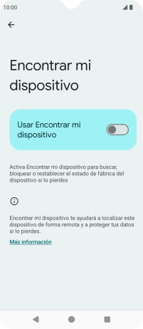 Pulsa el indicador junto a 