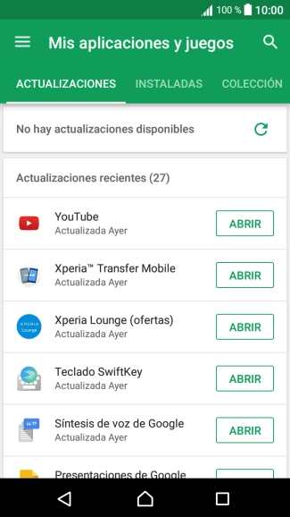 Pulsa INSTALADAS. Pulsa INSTALADAS.