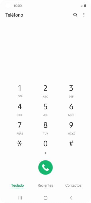 Pulsa el icono de menú.