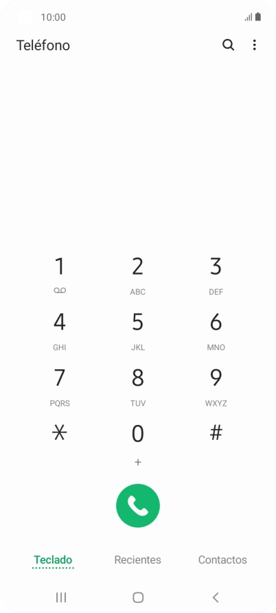 Pulsa el icono de menú.