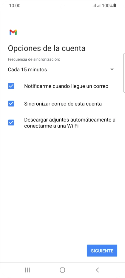 Pulsa la lista desplegable bajo 