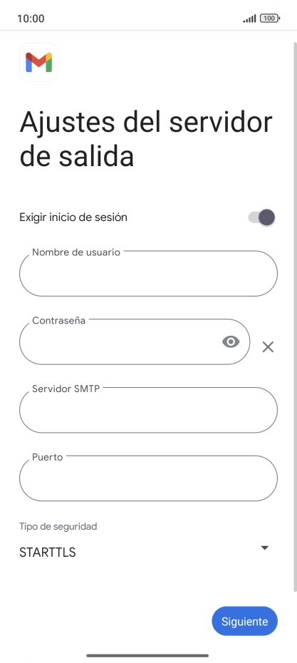 Pulsa el indicador junto a 