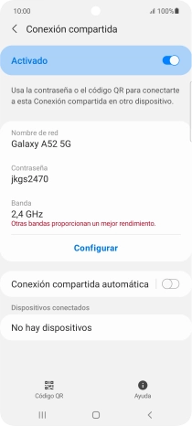 Pulsa la tecla de inicio para terminar y regresar a la pantalla de inicio.