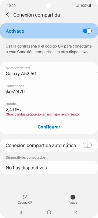 Pulsa la tecla de inicio para terminar y regresar a la pantalla de inicio.