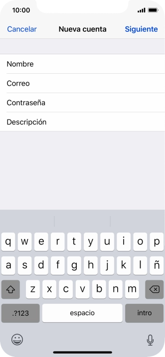 Pulsa Siguiente.