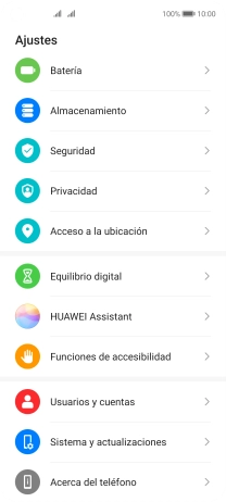 Pulsa Sistema y actualizaciones.