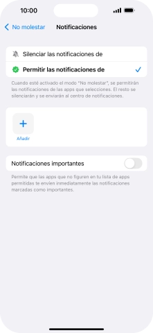 Pulsa el indicador junto a 