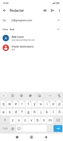 Pulsa el contacto deseado. Pulsa el contacto deseado.