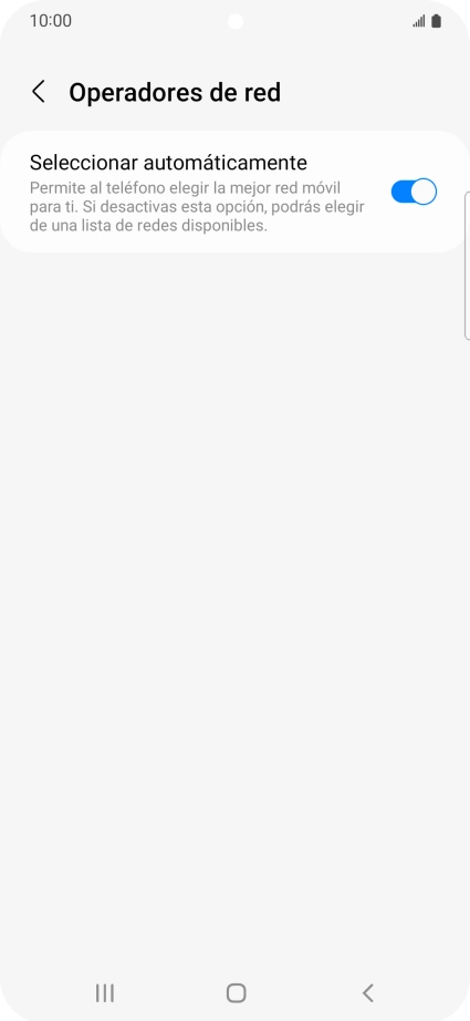 Pulsa el icono junto a 