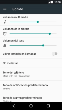Pulsa la tecla de inicio para terminar y regresar a la pantalla de inicio.