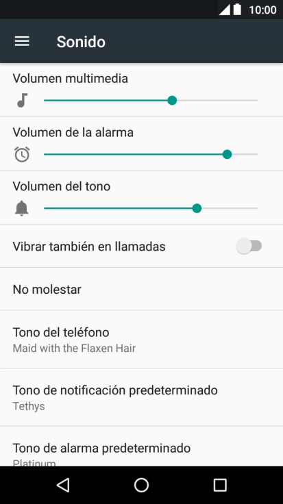 Pulsa la tecla de inicio para terminar y regresar a la pantalla de inicio.