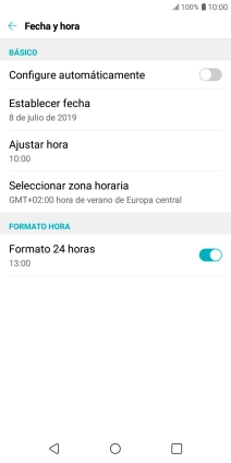 Pulsa el indicador junto a 