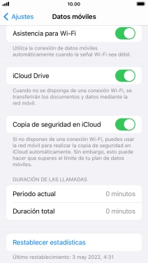 Pulsa el indicador junto a 