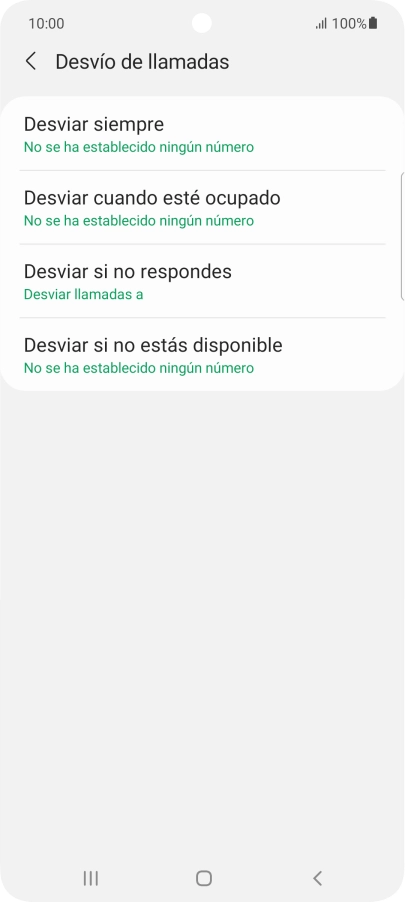 Pulsa la tecla de inicio para terminar y regresar a la pantalla de inicio.