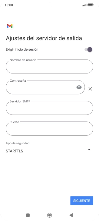 Pulsa el indicador junto a 