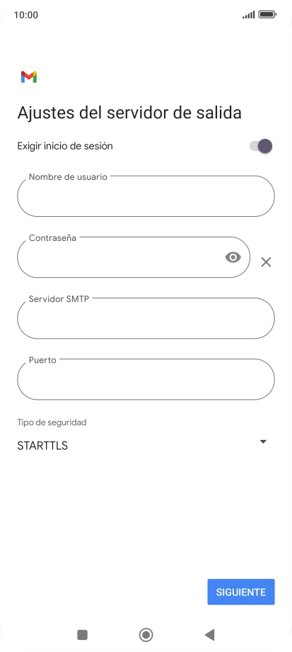Pulsa el indicador junto a 