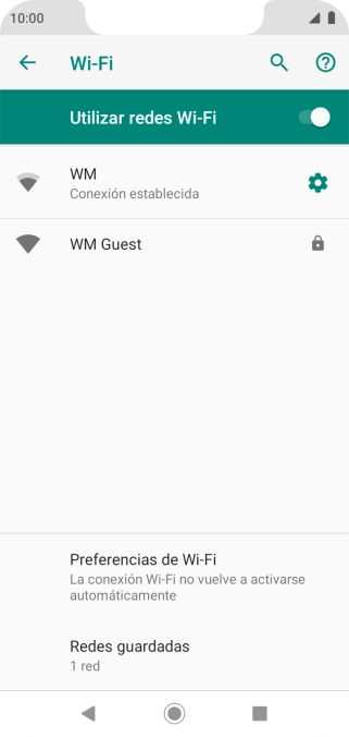 Pulsa la tecla de inicio para terminar y regresar a la pantalla de inicio.