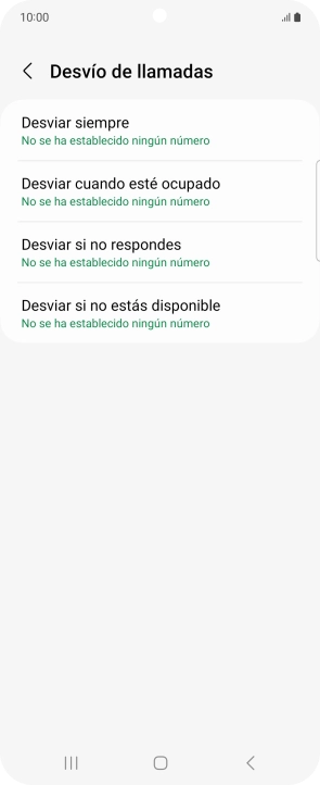 Pulsa la tecla de inicio para terminar y regresar a la pantalla de inicio.