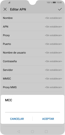 Introduce 214 y pulsa ACEPTAR.