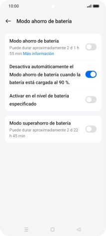 Pulsa el indicador junto a 