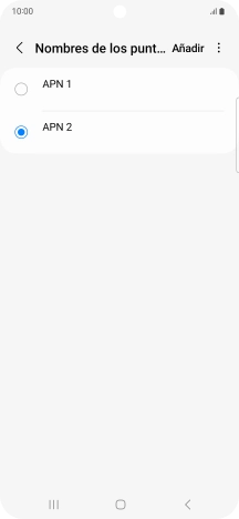 Pulsa la tecla de inicio para terminar y regresar a la pantalla de inicio.