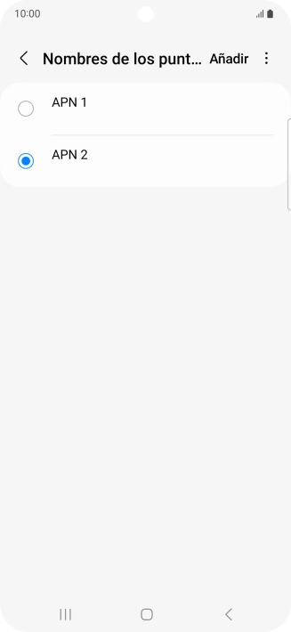 Pulsa la tecla de inicio para terminar y regresar a la pantalla de inicio.