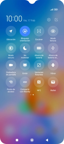 Pulsa Ahorro de batería para activar la función.