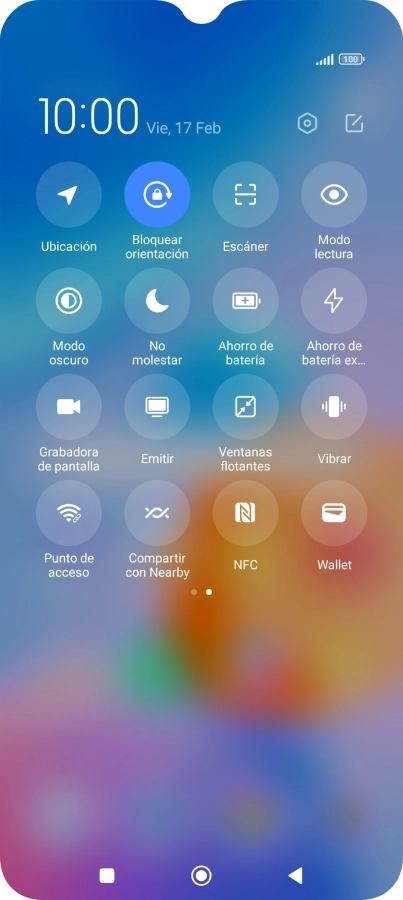 Pulsa Ahorro de batería para activar la función.