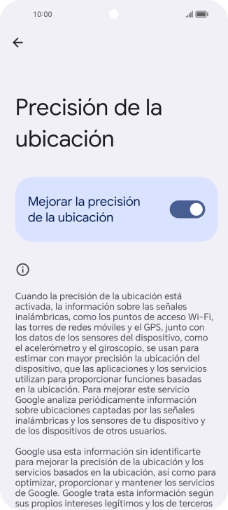 Si pulsas el indicador junto a 