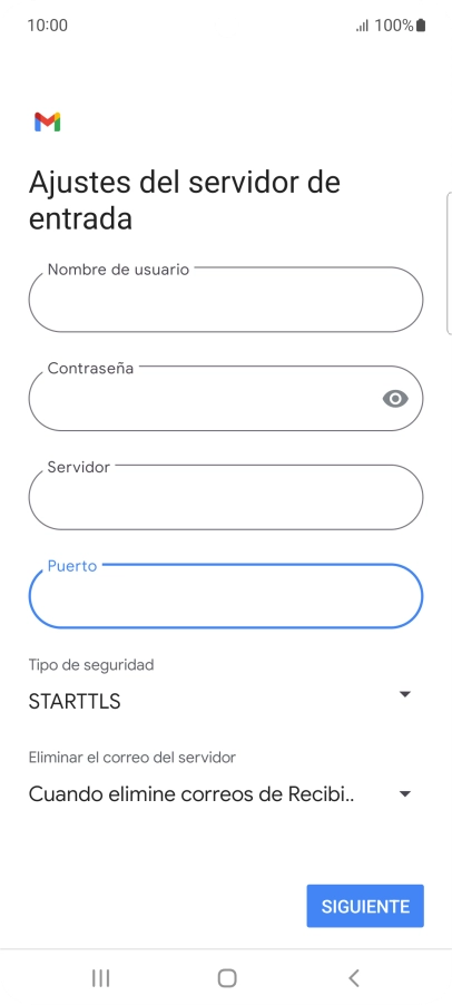 Pulsa la lista desplegable bajo 