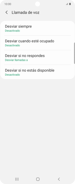 Pulsa la tecla de inicio para terminar y regresar a la pantalla de inicio.
