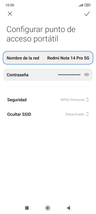 Pulsa Seguridad.