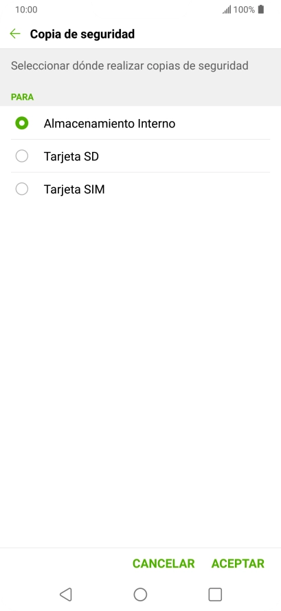 Pulsa Tarjeta SIM.