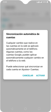 Si activas la función, pulsa ACTIVAR.