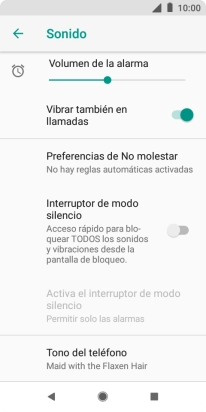 Pulsa la tecla de inicio para terminar y regresar a la pantalla de inicio.