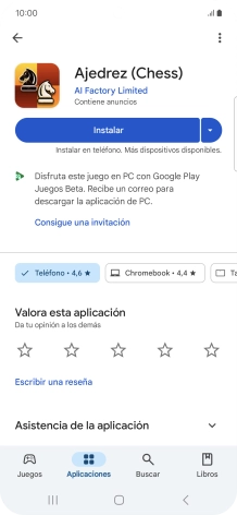 Pulsa la tecla de inicio para terminar y regresar a la pantalla de inicio.