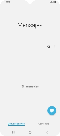 Pulsa el icono de nuevo mensaje.