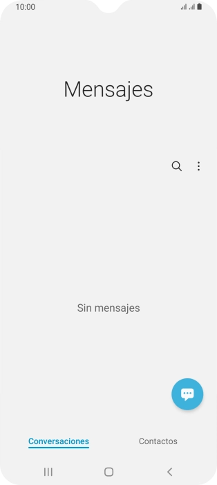 Pulsa el icono de nuevo mensaje.