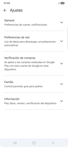 Pulsa Preferencias de red.