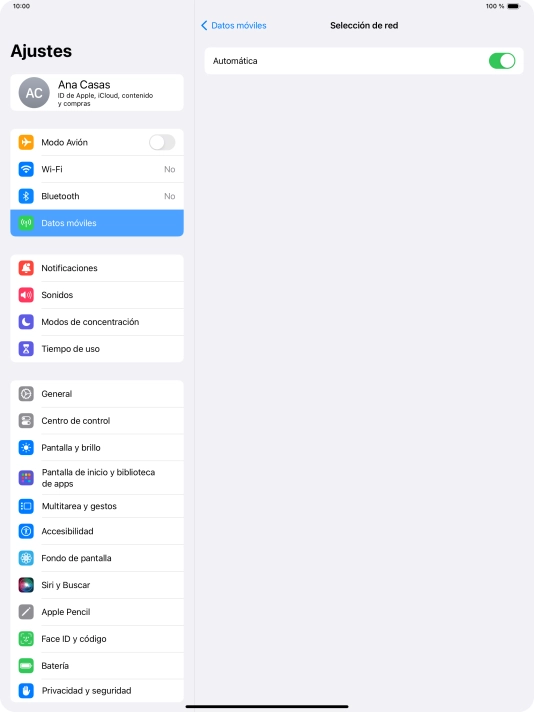 Pulsa el indicador junto a 