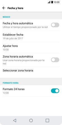 Pulsa el indicador junto a 