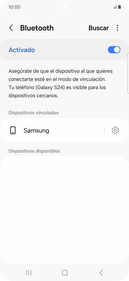 Pulsa la tecla de inicio para terminar y regresar a la pantalla de inicio.