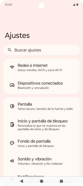 Pulsa Redes e Internet.