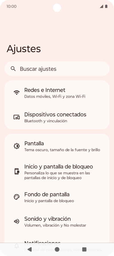 Pulsa Redes e Internet.