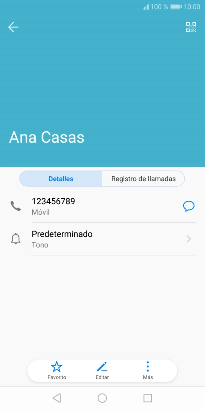 Pulsa la tecla de inicio para terminar y regresar a la pantalla de inicio.