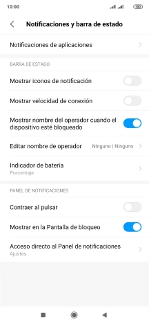 Pulsa Notificaciones de aplicaciones. Pulsa Notificaciones de aplicaciones.