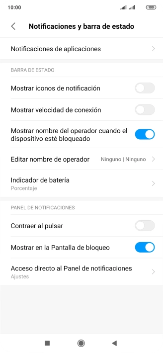 Pulsa Notificaciones de aplicaciones. Pulsa Notificaciones de aplicaciones.