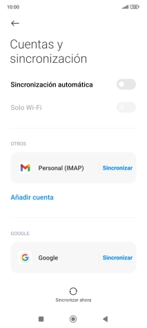 Pulsa el indicador junto a 